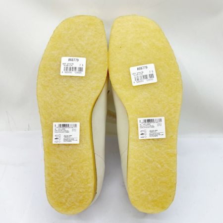  CLARKS クラークス シューズ ヌバックレザー ワラビー 24.5～25.0cm UK6.5 26166299 ホワイト