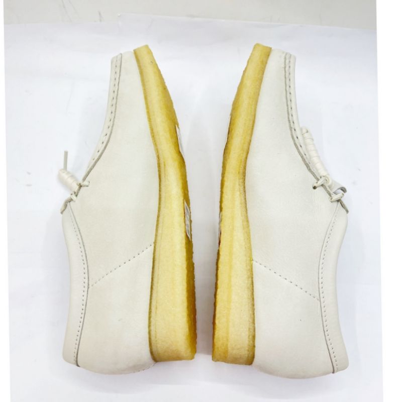 中古】 CLARKS クラークス シューズ ヌバックレザー ワラビー 24.5