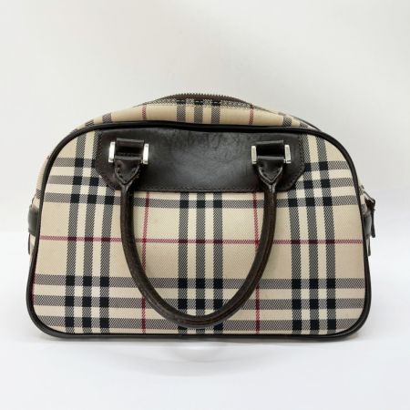  BURBERRY バーバリー バッグ ミニボストンバッグ ベージュ チェック