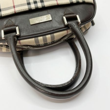  BURBERRY バーバリー バッグ ミニボストンバッグ ベージュ チェック