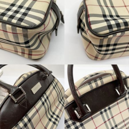  BURBERRY バーバリー バッグ ミニボストンバッグ ベージュ チェック