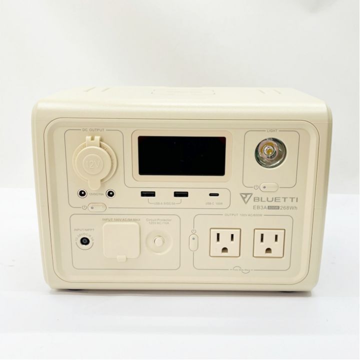 ポータブル電源 BLUETTI EB3A ベージュ