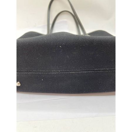  BURBERRY BLUE LABEL バーバリーブルーレーベル トートバッグ　ブラック　キャンバス ブラック