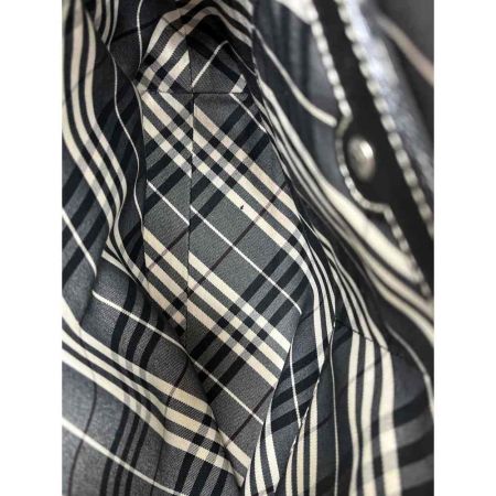  BURBERRY BLUE LABEL バーバリーブルーレーベル トートバッグ　ブラック　キャンバス ブラック
