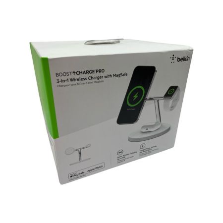  Belkin Belkin ベルキン MagSafe 3-in-1 ワイヤレスチャージャー WIZ009dqWH ホワイト