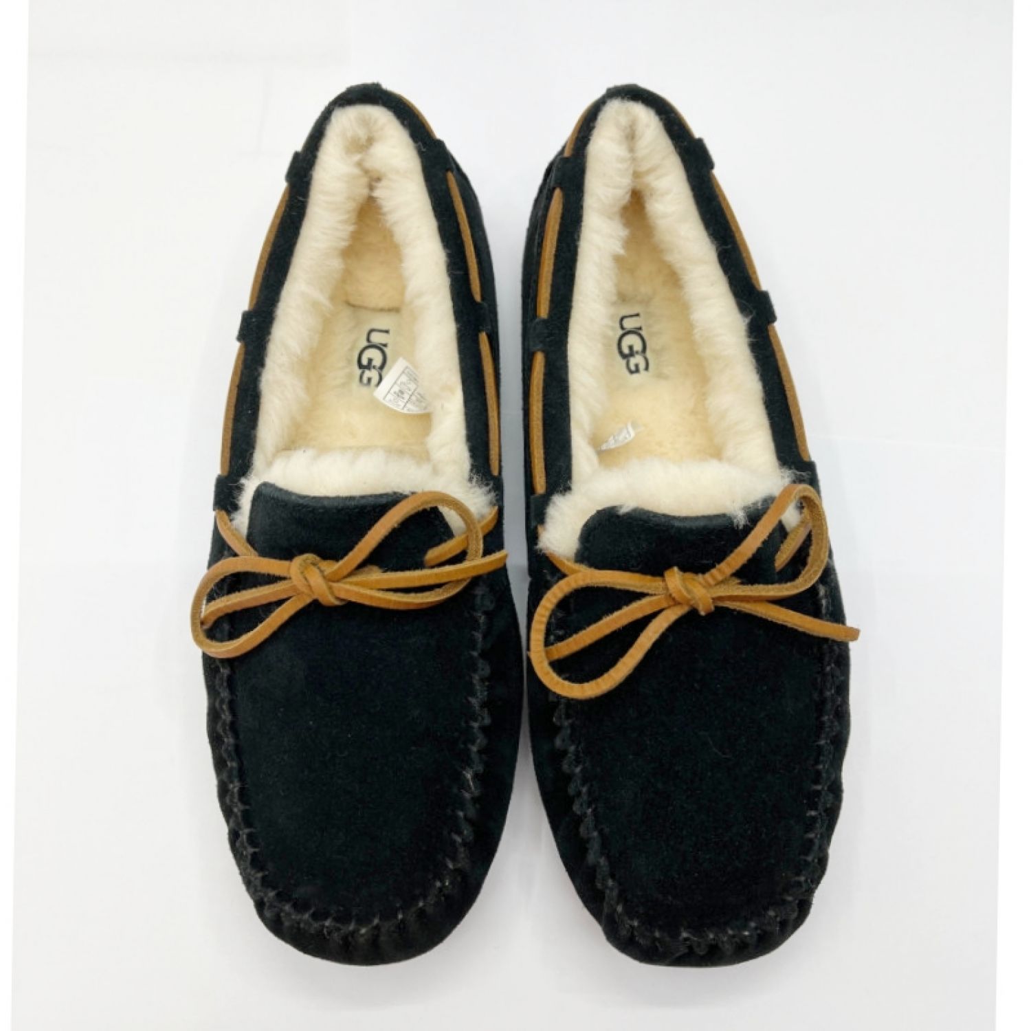 中古】 UGG アグ ムートン シューズ モカシン ダコタ 25.0cm US8