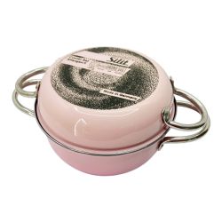 ◆◆ Silit コンビクック 両手鍋 シラルガン IH対応 21cm  ピンク Bランク