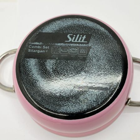  Silit コンビクック 両手鍋 シラルガン IH対応 21cm  ピンク