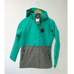 ◆◆ HORSEFEATHERS ホースフェザーズ レディース スキーウェア ジャケット　XS SAOW185D グリーン系 Sランク