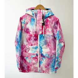 ◆◆ HORSEFEATHERS ホースフェザーズ レディース スキーウェア ジャケット XS SAOW184A ピンク×ブルー Sランク