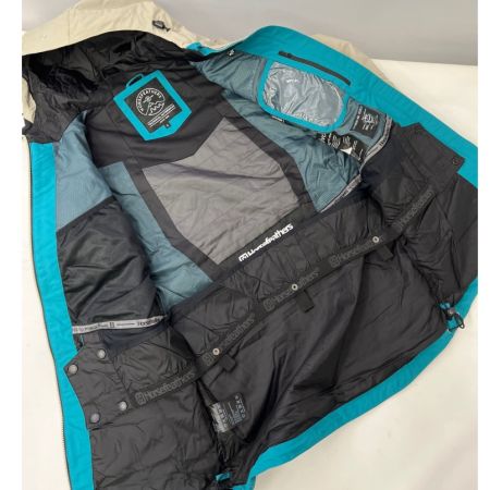  Hosefeathers スキーウェア Sサイズ タグ付 ターコイズブルーベージュ