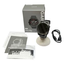 ◆◆ GARMIN epix Proエピックス プロ(GEN2)47MM GPSウォッチ 腕時計 010-02803-52 ブラック Bランク