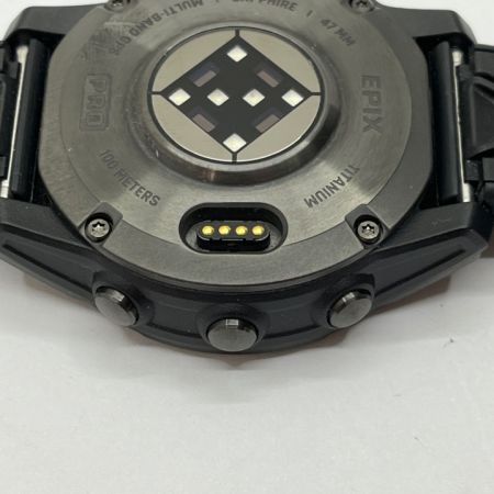  GARMIN epix Proエピックス プロ(GEN2)47MM GPSウォッチ 腕時計 010-02803-52 ブラック