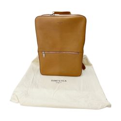 ◆◆ DANTESCA  ビジネスバッグ フェットチーネバックパック リュック ベージュ Aランク