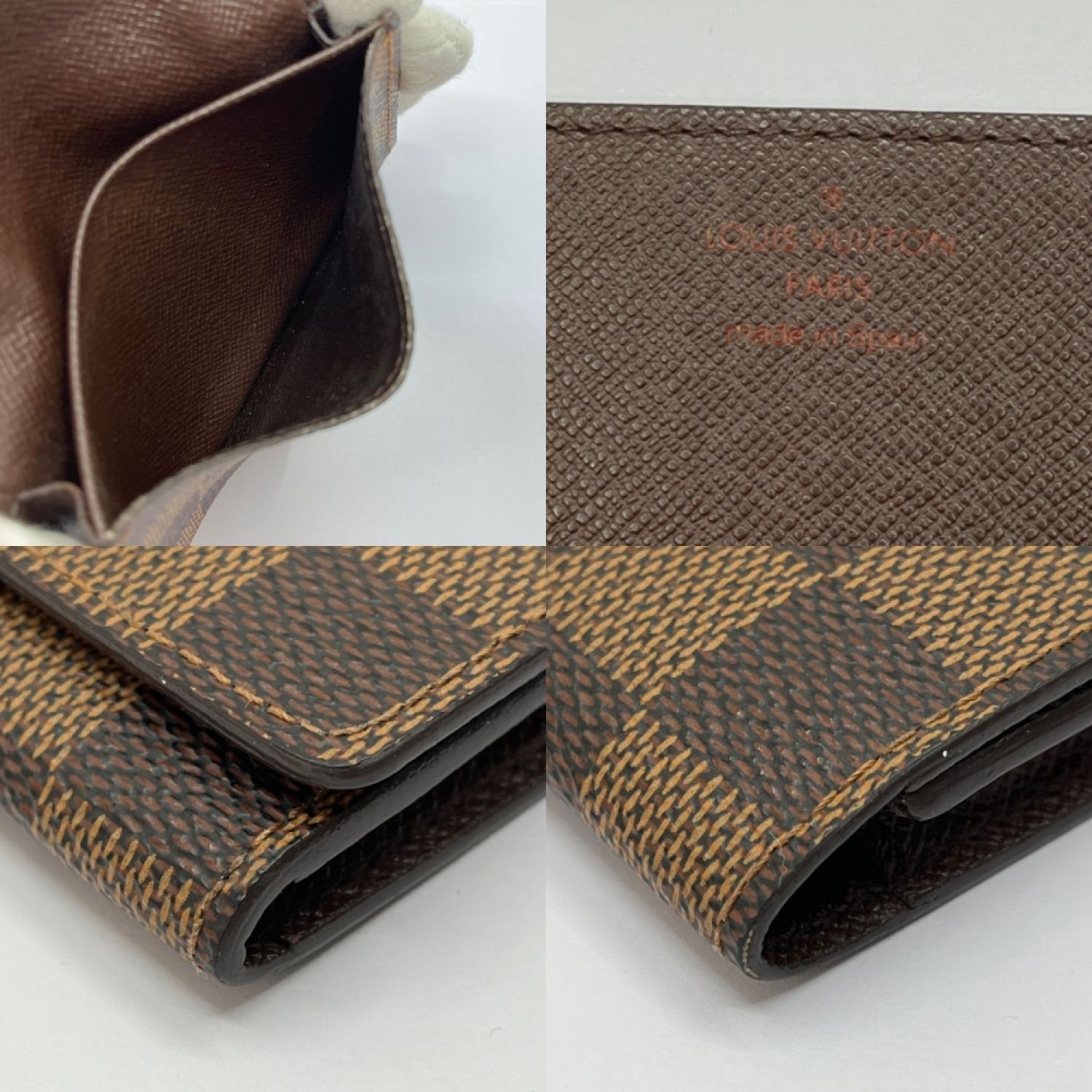 中古】 LOUIS VUITTON ルイヴィトン ダミエ アンヴェロップ