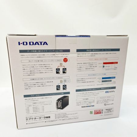  IO DATA アイオーデータ パソコン用　2ドライブ搭載 外付けハードディスク 6.0TB HDS2-UTX6.0