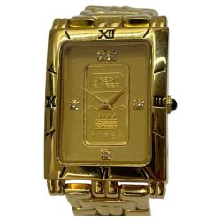 ◆◆ CREDIT SUISSE エルジン　腕時計　K24　999.9　インゴット1ｇ FK-928-C Bランク