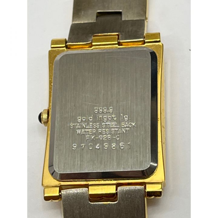 CREDIT SUISSE エルジン 腕時計 K24 999.9 インゴット1ｇ FK-928-C｜中古｜なんでもリサイクルビッグバン