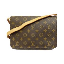 ◆◆ LOUIS VUITTON ルイヴィトン モノグラム ミュゼット・タンゴ バッグ ショルダーバッグ M51257 ブラウン系 Aランク