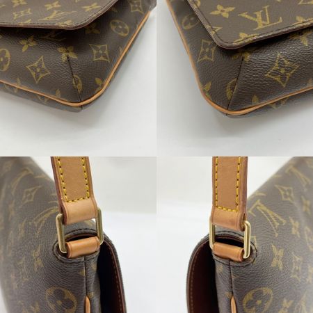  LOUIS VUITTON ルイヴィトン モノグラム ミュゼット・タンゴ バッグ ショルダーバッグ M51257 ブラウン系