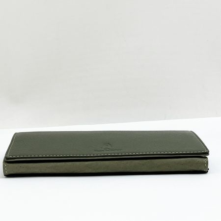  HUSH PUPPIES ハッシュパピー 長財布 メンズ 箱付 グリーン