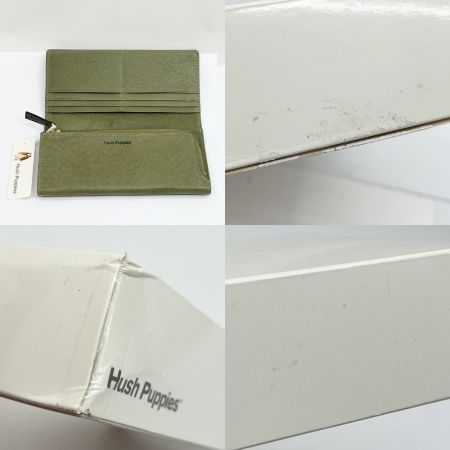 HUSH PUPPIES ハッシュパピー 長財布 メンズ 箱付 グリーン