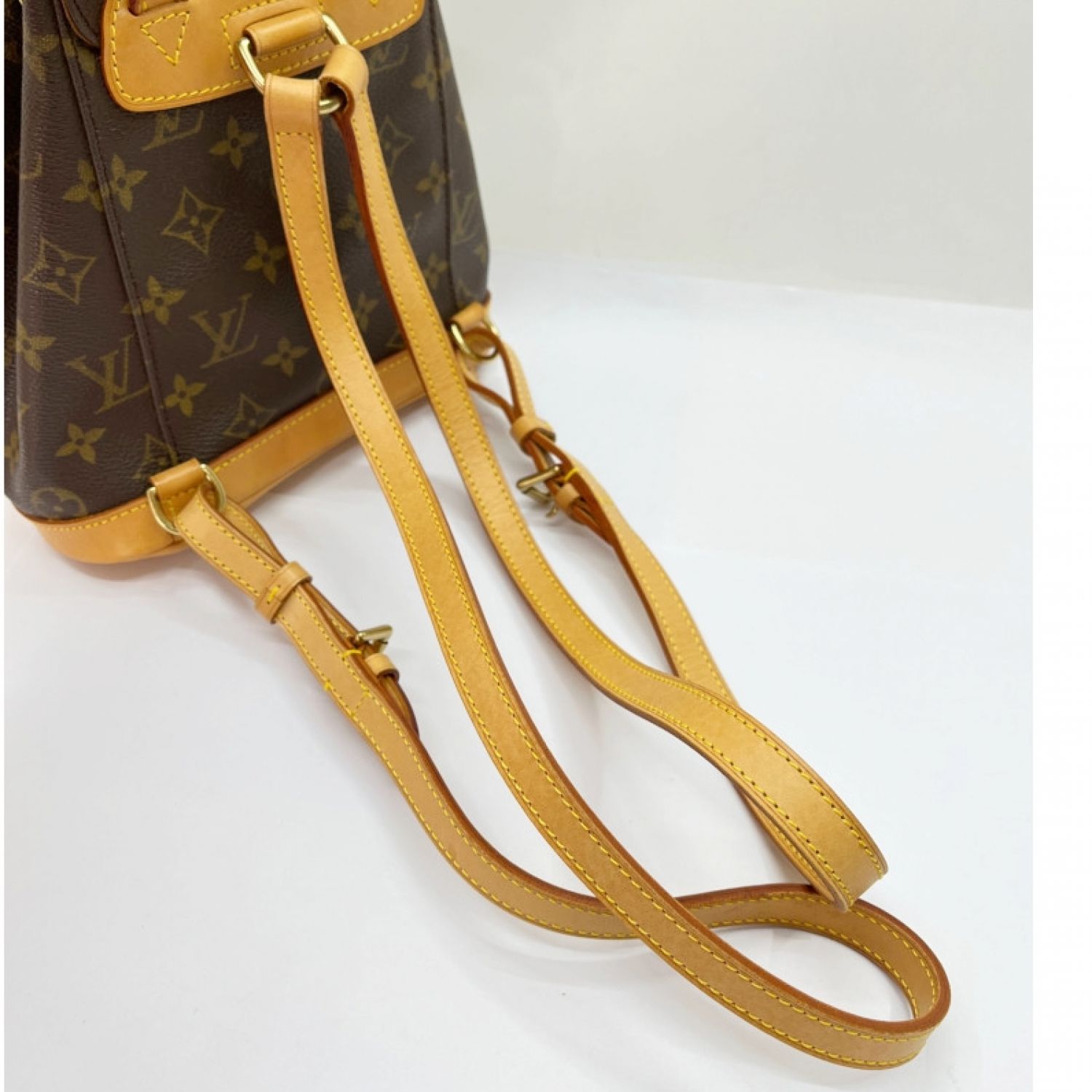 中古】 LOUIS VUITTON ルイヴィトン ミニモンスリ リュック モノグラム