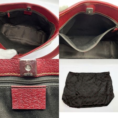  GUCCI グッチ ハンドバッグ キャンバス×レザー 113012-002122 ベージュ×ブラウン