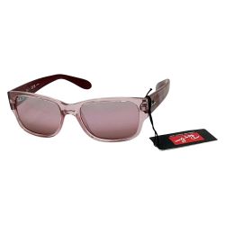 ◆◆ RAY-BAN レイバン サングラス セルフレーム ケース付 RB4388 ピンク Bランク