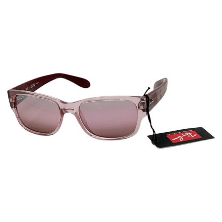  RAY-BAN レイバン サングラス セルフレーム ケース付 RB4388 ピンク