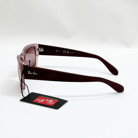  RAY-BAN レイバン サングラス セルフレーム ケース付 RB4388 ピンク
