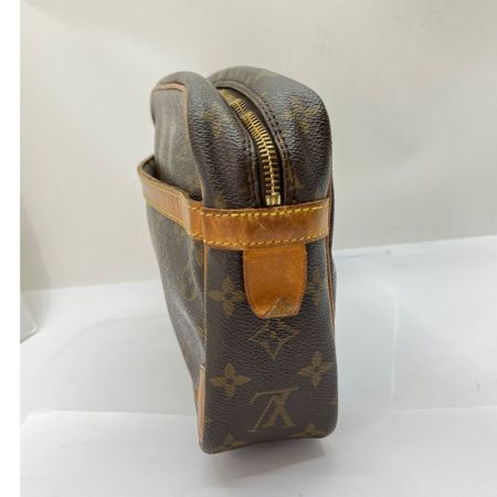  LOUIS VUITTON ルイヴィトン コンピエーニュ　セカンドバッグ　モノグラム　871SL M51845 ブラウン系