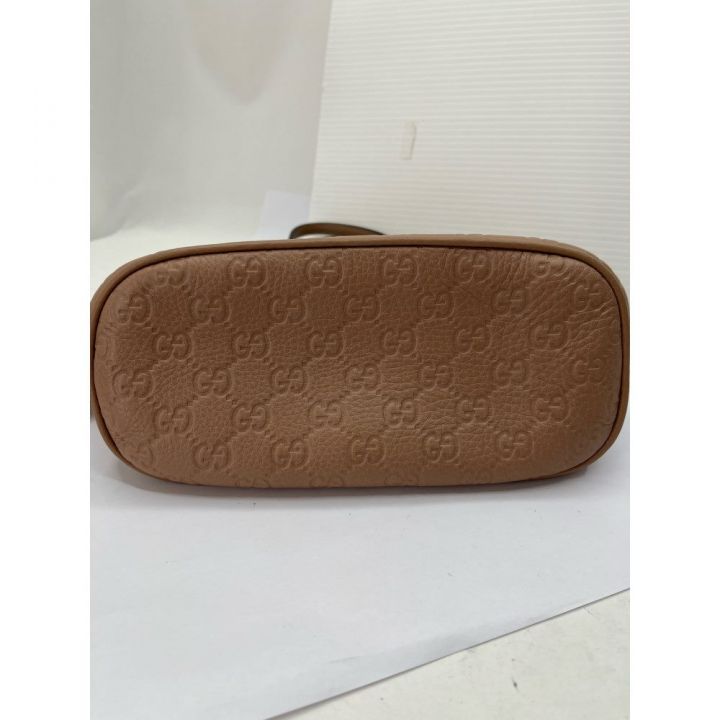 GUCCI グッチ ショルダーバッグ ハンド 2way レザー 341504/204046 ベージュ｜中古｜なんでもリサイクルビッグバン