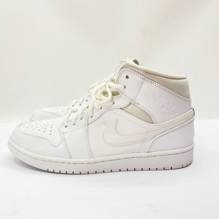  NIKE ナイキ AIR JORDAN 1 MID スニーカー 28.0cm US10 554724-110 ホワイト