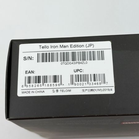  TELLO DJIドローン トイドローン アイアンマン　エディション　tello RYZE レッド