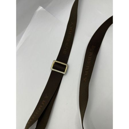  BURBERRY LONDON バーバリーロンドン ショルダーバッグ　ノバチェック　PVC　塩ビ　ベージュ系 T-04-01 ベージュ