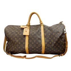 ◆◆ LOUIS VUITTON ルイヴィトン モノグラム キーポル 60 バッグ ボストンバッグ M41422 ブラウン系 Bランク