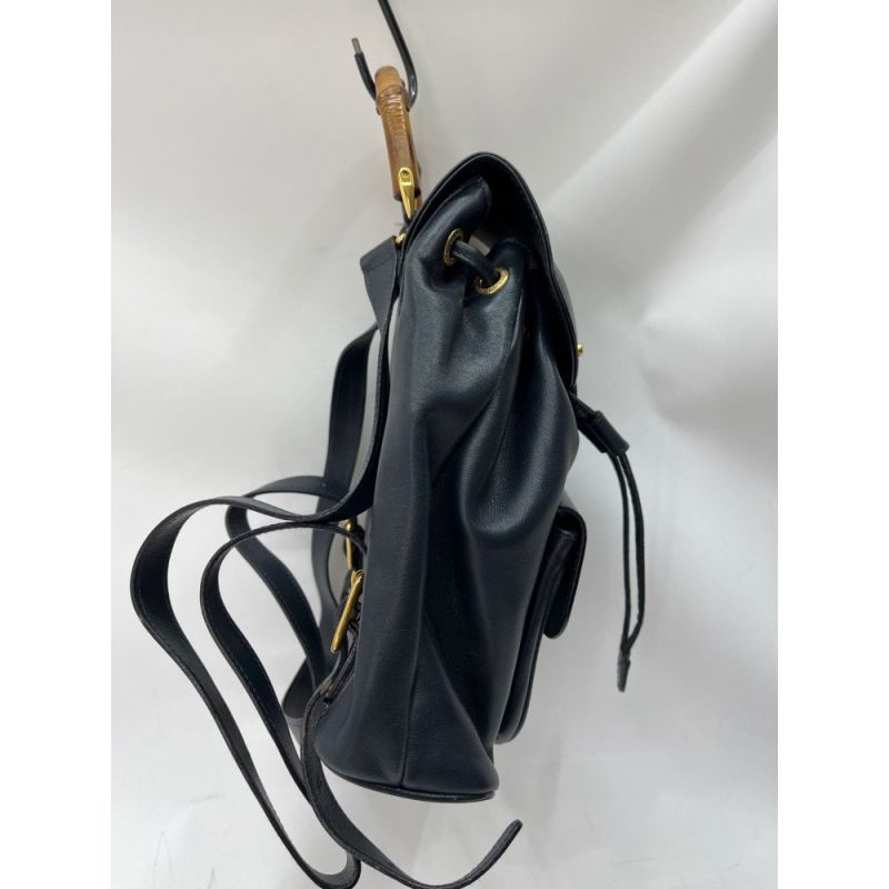 中古】 GUCCI グッチ リュック バンブー オールド 003.3444.0030