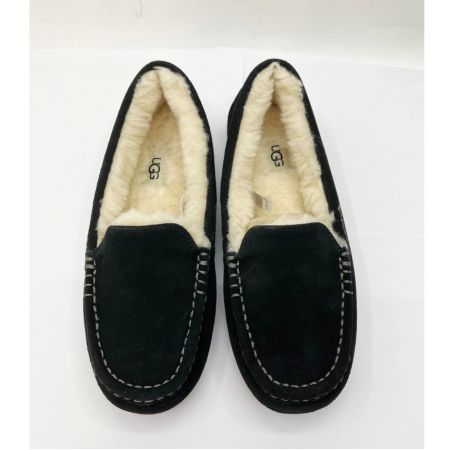  UGG アグ スリッポン ANSLEYアンスレー レディース靴 モカシン 25cm US8 1106878 ブラック