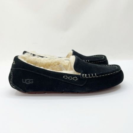  UGG アグ スリッポン ANSLEYアンスレー レディース靴 モカシン 25cm US8 1106878 ブラック