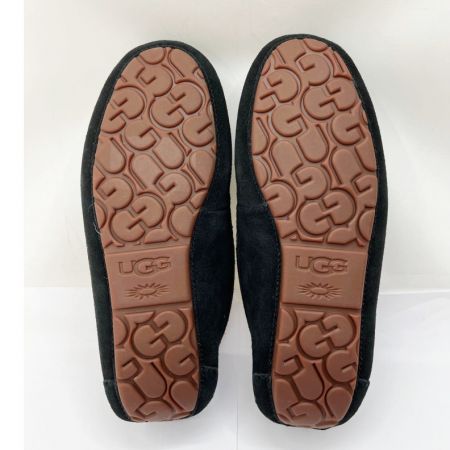  UGG アグ スリッポン ANSLEYアンスレー レディース靴 モカシン 25cm US8 1106878 ブラック