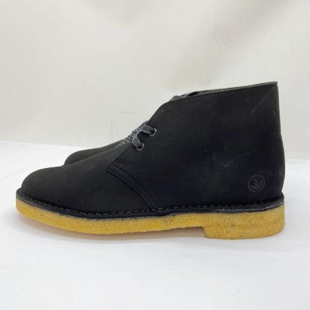  CLARKS クラークス 靴 デザートブーツ 25.5cm スエード ブラック