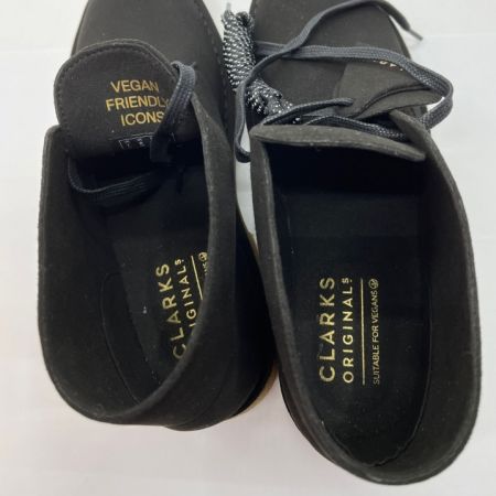  CLARKS クラークス 靴 デザートブーツ 25.5cm スエード ブラック