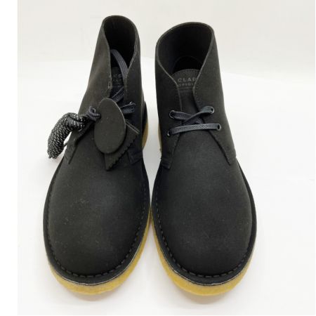  CLARKS クラークス 靴 デザートブーツ 26.0cm スエード ブラック