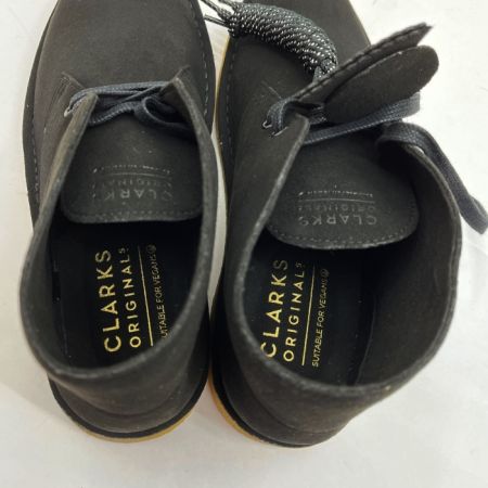  CLARKS クラークス 靴 デザートブーツ 24.5cm スエード ブラック