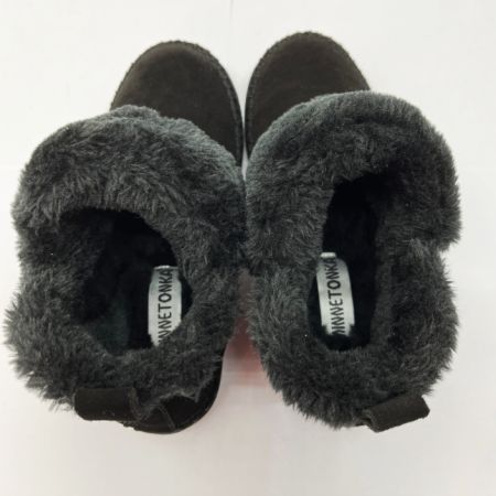  Minnetonka ミネトンカ ショートブーツ Minnetonka Tucson Ⅱ 24.0cm US7 40587 ブラック