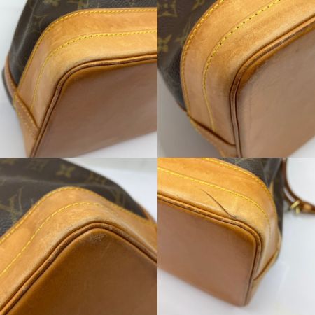  LOUIS VUITTON ルイヴィトン モノグラム ノエ バッグ ハンドバッグ M42224 ブラウン