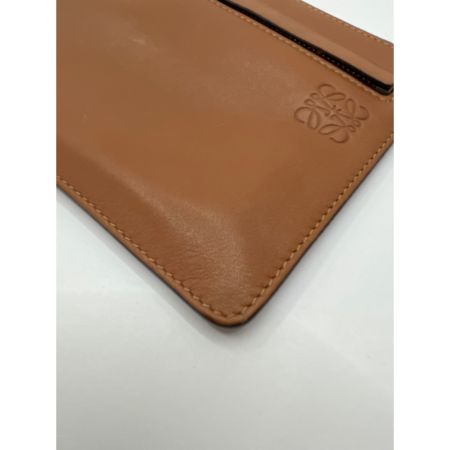  LOEWE ロエベ ポーチ マルチケース　パスケース　カード入れ　レザー ブラウン