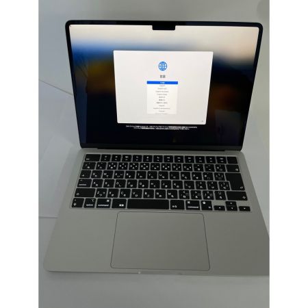  Apple アップル Macbook Air 2022年 M2チップ 13インチ SSD256GB MLXY3J/A シルバー
