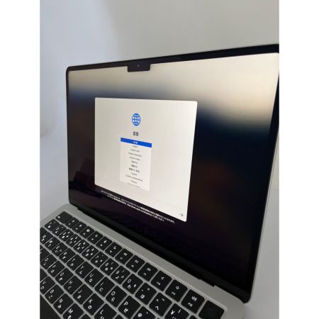  Apple アップル Macbook Air 2022年 M2チップ 13インチ SSD256GB MLXY3J/A シルバー